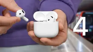 AirPods 4 in real life