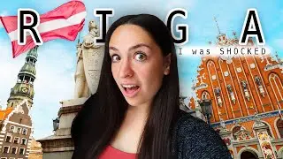 I DID NOT EXPECT THIS IN LATVIA 🇱🇻 first impressions of riga