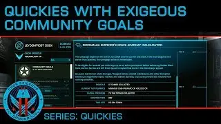Quickies: Community Goals