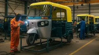 How Tez Raftar Auto Rikshaw is Made