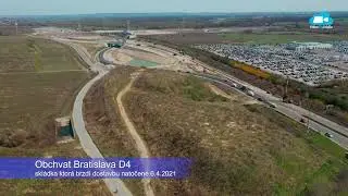 Skládka ktorá blokuje dostavbu obchvatu Bratislavy D4