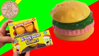 Spongebob Squarepants Krabbie Patty Sliders Christmas Candy Review