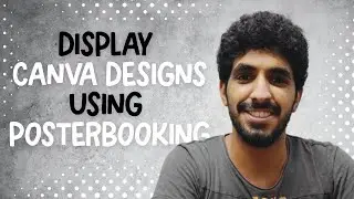 How to display canva designs using posterbooking