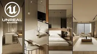 Minimalistic interior design | Unreal Engine 5.7