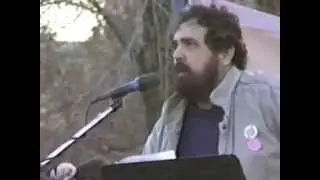 Barry Crimmins at an Anti-War Rally in Boston Common, December 1990
