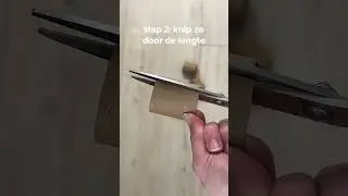Gordijnen plooien met een wc-rol 🧻 