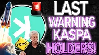 $KAS KASPA🔥 – JP MORGAN CONFIRM BULL SUPER CYCLE INCOMING | KRC 20 + 10BPS RELAUNCH