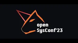 01. Open SysConf 2023 - Самат. Вводная по Kubernetes
