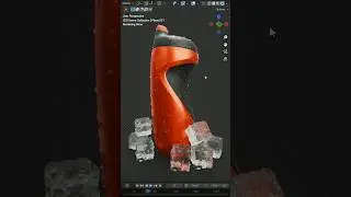 🤯 Blender water droplets in Tamil