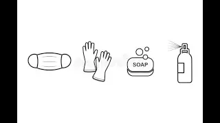 Mask Gloves Soap Scrubs (SITE)