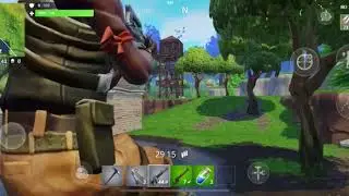 Fortnite on iPhoneX - March 22 Gameplay