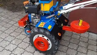Motoblock DTZ and various weights for balancing