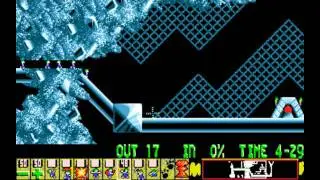 Lemmings [PC] - Level 5: You need bashers this time