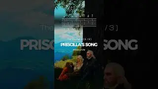 PRISCILLA'S SONG The Witcher 3 on Guitar 3/3. TABS GuitarMe School Aleksunder Chuiko #GuitarMe #Tabs