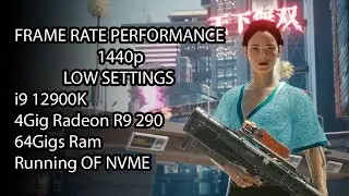You dont need an insane video card to run Cyberpunk 2077, check this old Radeon R9 290