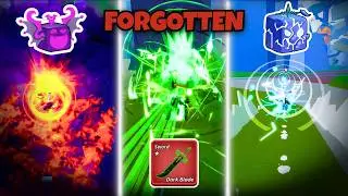Using Bloxfruits FORGOTTEN Fruits and Combos 💀🥀 (Bloxfruits Pvp)