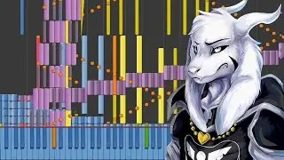 [Black MIDI] Synthesia – Undertale - Hopes and Dreams & SAVE the World 60,000 ~ BusiedGem