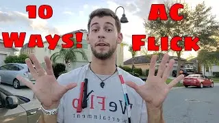 Original Trick Variations! Ten ways to AC Flick  - Jump Rope with WeFlip