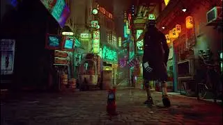 Stray (2022) - Midtown ambience clip