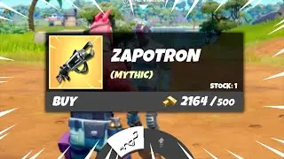 New ZAPOTRON MYTHIC in Fortnite Update!