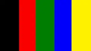 Monitor / TV - Screen Color Test Video 4K