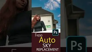 Free Auto Sky Replacement in adobe photoshop cc. 