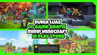 Membangun Dunia tanpa batas - 10 Game mirip Minecraft di Android gratis