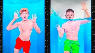 SORTIR DE LA BOÎTE À EAU AVANT QU’IL NE SE REMPLISSE Défi !
