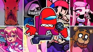 MELTDOWN but Every Turn a Different Character Sings 🎤 ( FNF MELTDOWN ) 💜