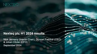 NEXTEQ PLC - Interim Results