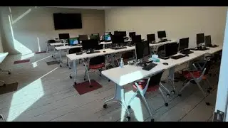 Classroom A and B at Jump Simulation