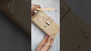 DOMPET WANITA SIMPEL ELEGANT COCOK BUAT KONDANGAN #dompetwanita #shopeehaul #dompetpanjang #shorts