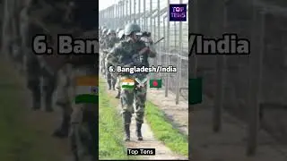 Top 10 most dangerous borders in world || Top Tens