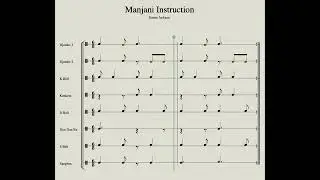Djembes 1 & 2 at Practice Tempo | Mandiani Patterns & Sounds 9 of 11