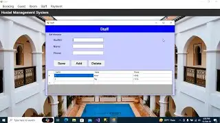 Hostel Management System Using C# Part 2