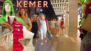 ANTALYA KEMER Evening walk SHOPPING in 🇹🇷 TURKIYE 
