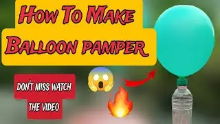 How To Make Balloon Pumper At Home