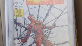 checking out my slab comic books that I haven't looked at for 3 years