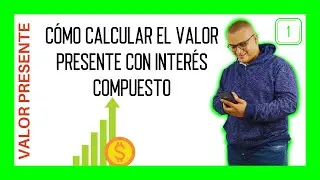 Valor presente interes compuesto Excel