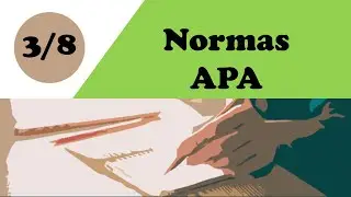 Normas APA Video 3 de 8 - Tabla de contenido