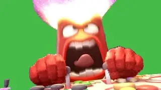 Raging - inside out - Green screen