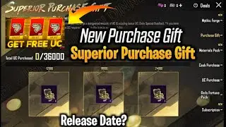 Next Purchase Gift Release date | UC Purchase Gift Release date | Purchase Gift Pubg New Update