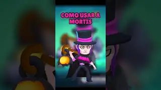 COMO USAR A MORTIS #brawlerstars #supercell #shorts #viralshorts