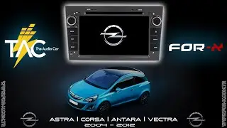 FOR-X ANDROID SCREEN | XA-43OH-CP  |  OPEL ASTRA/CORSA/ANTARA/VECTRA (2004-2012) | TOUCHSCREEN
