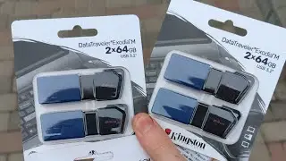 Тест Флешок Kingston DataTraveler Exodia M 2x64GB USB 3.2 Gen1