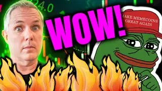 PEPE CRYPTO IS GEARING UP FOR ANOTHER BIG MOVE! PEPE COIN LEADING MEMECOINS!