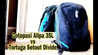 Carry-On Perfection? Cotopaxi Allpa 35L vs Tortuga Setout Divide