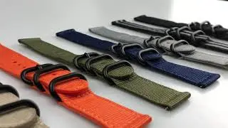 Pulseira Nylon Force Militar Universal 18mm 20mm 22mm e 24mm