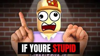 I RUINED ROBLOX PUT A FINGER DOWN