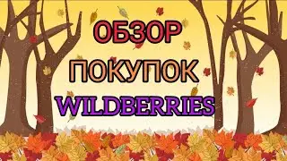 WILDBERRIES PURCHASE REVIEW! #1